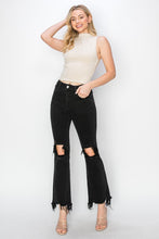 Load image into Gallery viewer, RISEN Distressed Raw Hem Jeans with Pockets