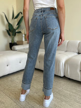 Load image into Gallery viewer, Judy Blue High Waist Cuff Hem Jeans