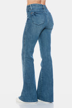 Load image into Gallery viewer, Judy Blue Full Size Tummy Control Cut Hem Flare Jeans