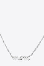 Load image into Gallery viewer, MOM 925 Sterling Silver Necklace