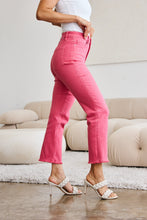 Load image into Gallery viewer, RFM Crop Dylan Tummy Control High Waist Raw Hem Jeans