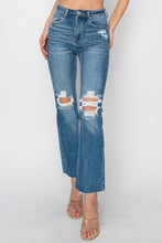 Load image into Gallery viewer, RISEN High Rise Distressed Ankle Jeans