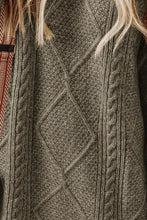 Load image into Gallery viewer, Cable-Knit Sweater Dress