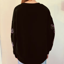 Load image into Gallery viewer, Sparkly Bow Patch Sweatshirt