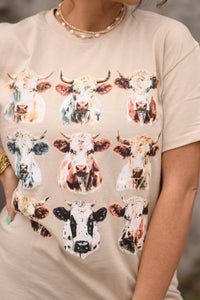 Cow Portraits Tee