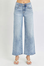 Load image into Gallery viewer, RISEN Tummy Control High Rise Crop Wide Leg Jeans