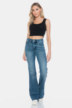 Load image into Gallery viewer, Judy Blue Full Size Tummy Control Cut Hem Flare Jeans