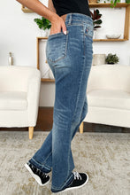 Load image into Gallery viewer, Judy Blue Mid Rise Release Hem Jeans