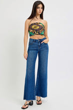 Load image into Gallery viewer, RISEN Tummy Control High Rise Wide Leg Jeans