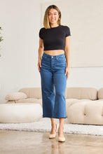 Load image into Gallery viewer, RFM Crop Chloe Tummy Control High Waist Raw Hem Jeans