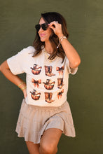 Load image into Gallery viewer, Pumpkin Boots &amp; Bows Tee