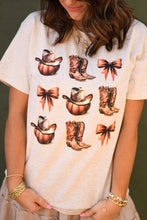 Load image into Gallery viewer, Pumpkin Boots &amp; Bows Tee