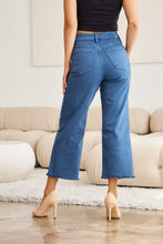 Load image into Gallery viewer, RFM Crop Chloe Tummy Control High Waist Raw Hem Jeans