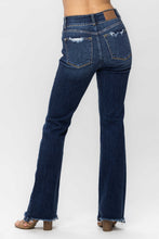 Load image into Gallery viewer, Judy Blue Frayed Hem Bootcut Jeans