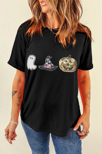 Spooky Glitter Patch Tee