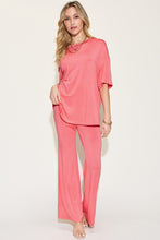 Load image into Gallery viewer, Bamboo T-Shirt and Flare Pants Set (4 Colors)