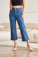 Load image into Gallery viewer, RFM Crop Chloe Tummy Control High Waist Raw Hem Jeans