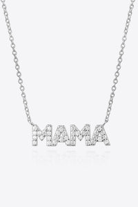 MAMA Zircon 925 Sterling Silver Necklace