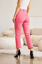 Load image into Gallery viewer, RFM Crop Dylan Tummy Control High Waist Raw Hem Jeans