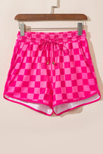 Load image into Gallery viewer, Drawstring Checkered Shorts with Pockets (2 Colors)