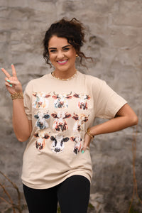 Cow Portraits Tee