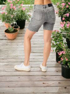 Judy Blue High Waist Washed Denim Shorts