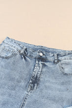 Load image into Gallery viewer, Delilah High Waist Frayed Hem Destructed Slim Jeans