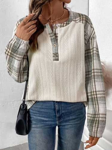 Perfect Plaid Top