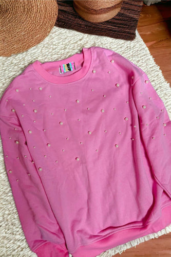 Fancy Girl Pearl Sweatshirt