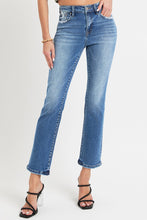 Load image into Gallery viewer, RISEN Full Size Mid Rise Ankle Straight Jeans with Pockets