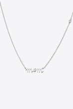 Load image into Gallery viewer, MOM 925 Sterling Silver Necklace