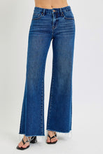 Load image into Gallery viewer, RISEN Tummy Control High Rise Wide Leg Jeans