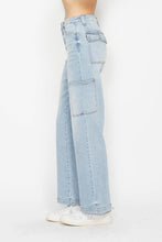 Load image into Gallery viewer, Judy Blue High Waist Straight Cargo Jeans