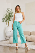 Load image into Gallery viewer, RFM Crop Chloe Tummy Control High Waist Raw Hem Jeans