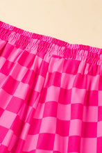 Load image into Gallery viewer, Drawstring Checkered Shorts with Pockets (2 Colors)