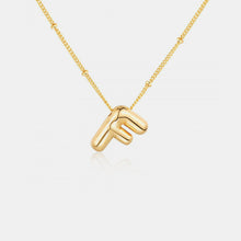 Load image into Gallery viewer, Gold-Plated Letter Pendant Necklace