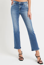 Load image into Gallery viewer, RISEN Full Size Mid Rise Ankle Straight Jeans with Pockets