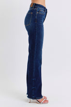 Load image into Gallery viewer, Judy Blue Full Size Raw Hem Straight Leg Jeans