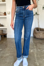 Load image into Gallery viewer, Judy Blue High Waist Front Seam Detail Straight Jeans