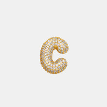 Load image into Gallery viewer, Gold-Plated Inlaid Zircon Letter Necklace