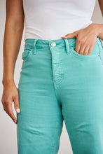 Load image into Gallery viewer, RFM Crop Chloe Tummy Control High Waist Raw Hem Jeans