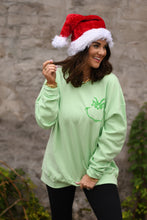 Load image into Gallery viewer, RTS In My Grinch Era Puff Sweatshirt