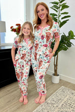 Load image into Gallery viewer, Preorder:Matching Short Sleeve Jogger PJ Set -#1-Cow Flora (Close2.25.2024)