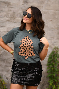 RTS Cheetah Christmas Tree Tee