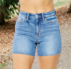 Judy Blue High Waist Slim Denim Shorts