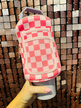 Load image into Gallery viewer, *SALE* RTS Checkered Cup Pouches