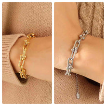 Load image into Gallery viewer, Chunky Chain Titanium Steel Bracelet