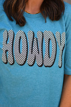 Load image into Gallery viewer, **SALE** RTS Howdy Checkered Tee