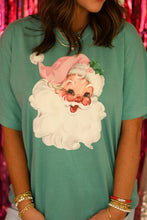 Load image into Gallery viewer, Pink Vintage Santa Mommy &amp; Me Tee