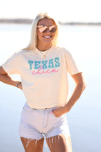 Load image into Gallery viewer, Texas Chica CROP/TEE